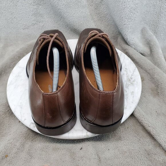 Johnston & Murphy Shoes Mens Size 9 Brown Leather Bicycle Square Toe Oxford main image 9